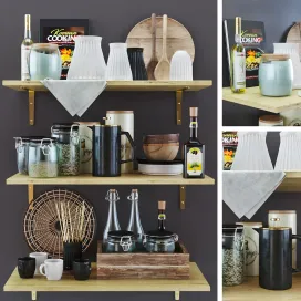 Kitchen decorative set